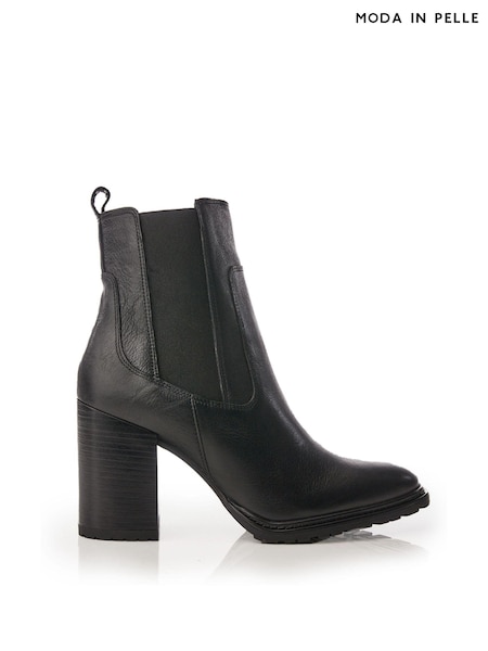 Moda in Pelle Kayari Block Heel Ankle Boots (Q75251) | €137