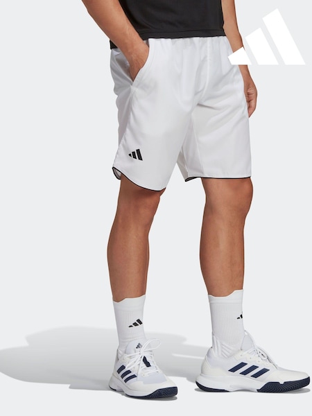 adidas White Club Tennis Shorts (Q75668) | AED87