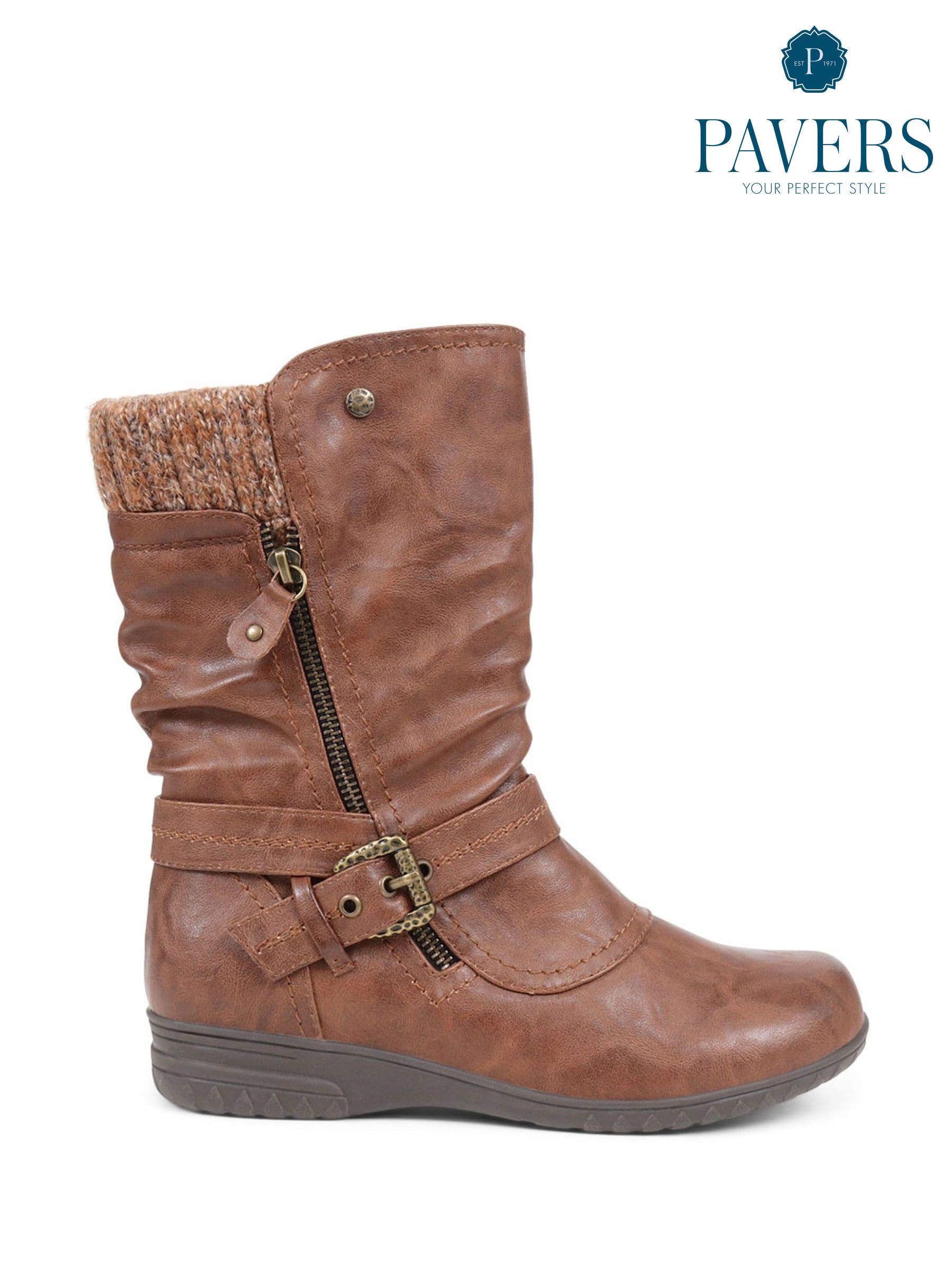 Boots Pavers Brown Ankle Casual Footwear Next Oman