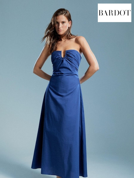 Bardot Lora Poplin Maxi Dress (Q75686) | €72