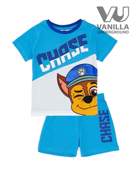 Vanilla Underground Blue Boys Licensing Short 100% Cotton Pyjamas (Q76643) | AED110