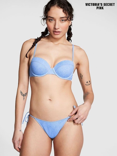Victoria's Secret PINK Blue Push Up Bikini Top (Q76938) | €17
