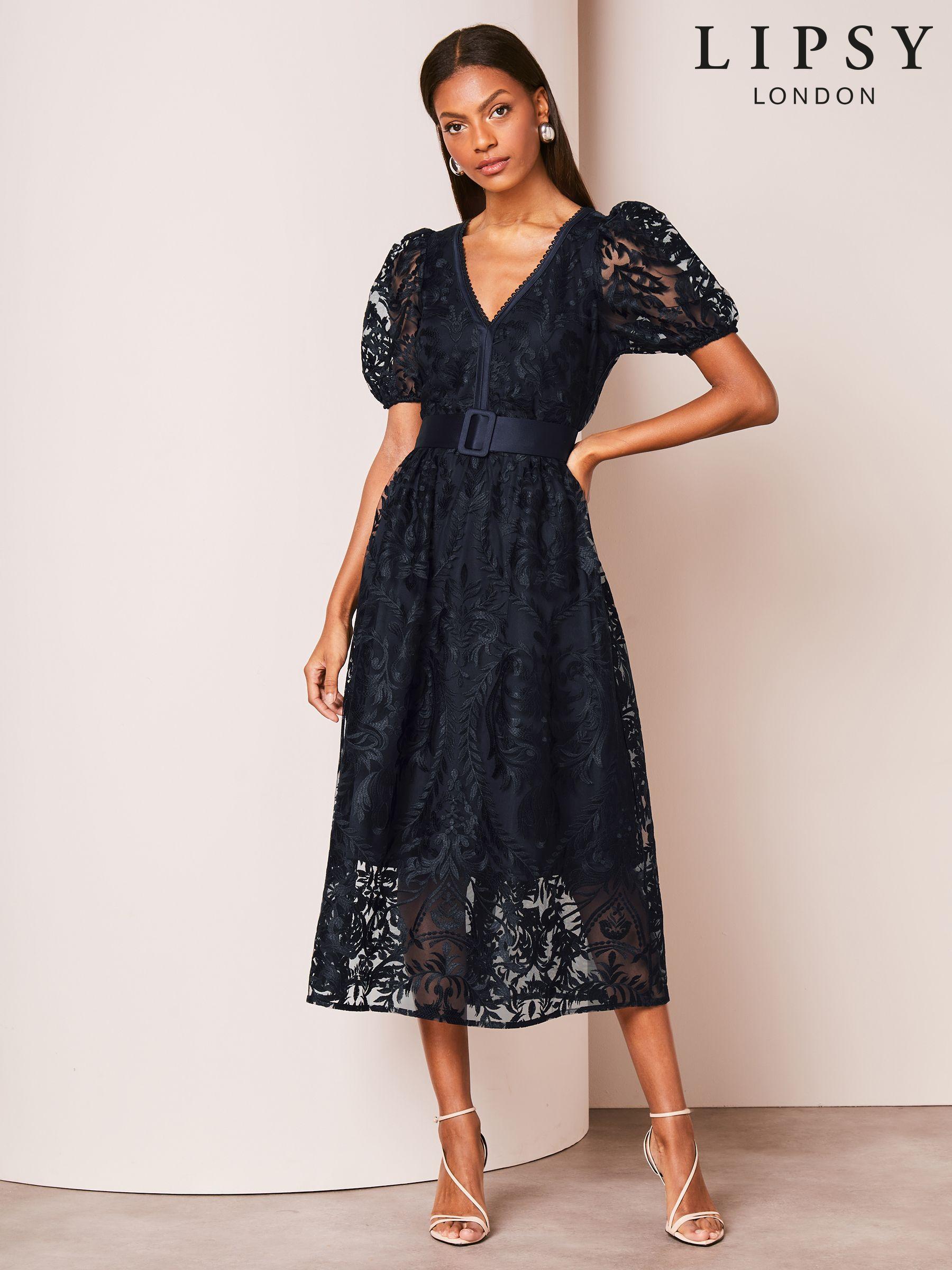 Belted Lace Dresses Next Luxembourg