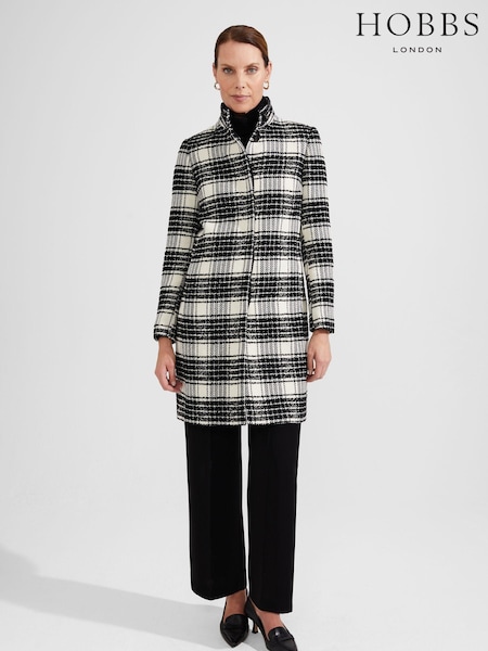 Hobbs Black Petite Dani Coat (Q77109) | €128