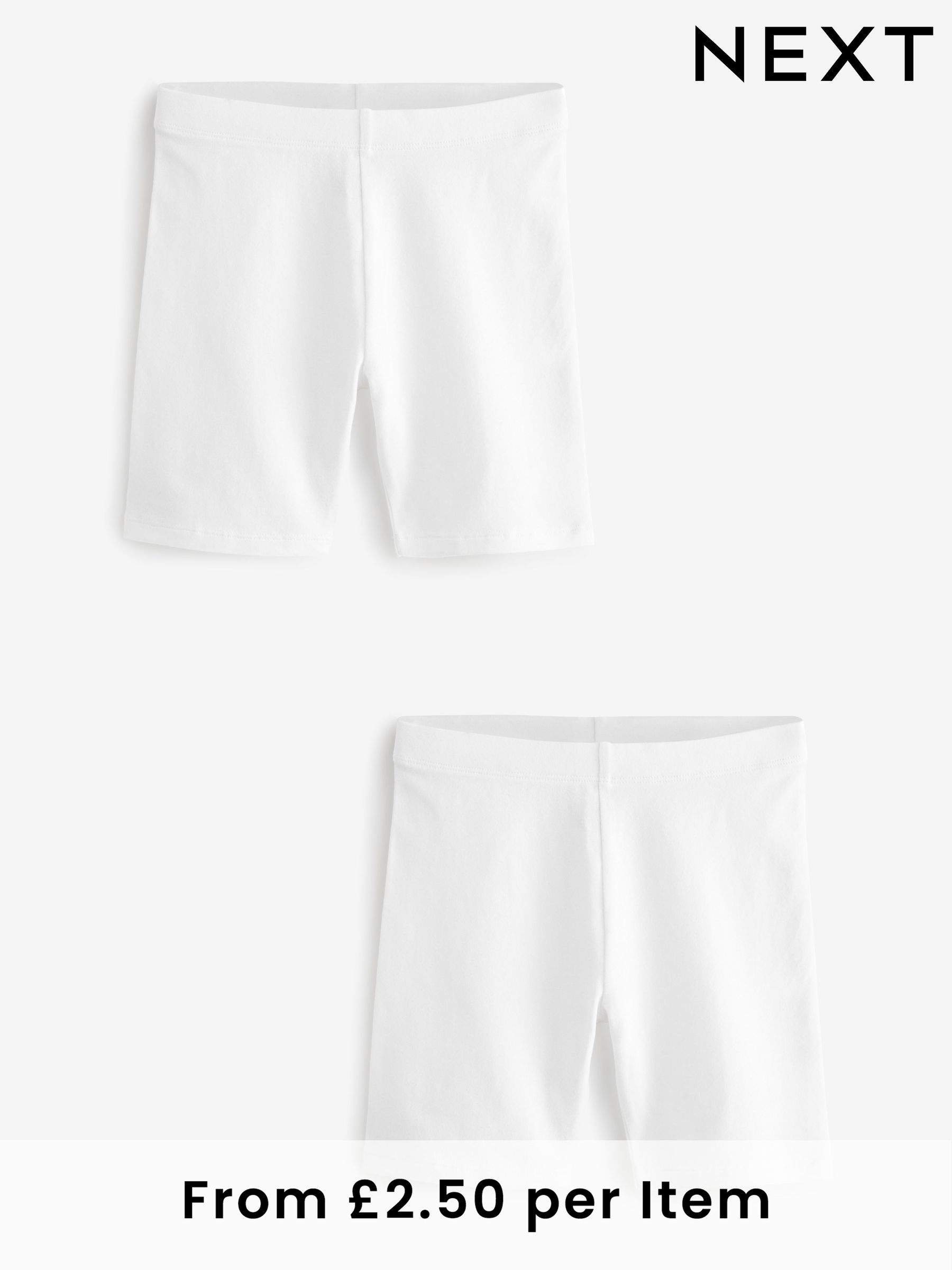 Girls Shorts White Cycle Shortsandskirts Next Luxembourg