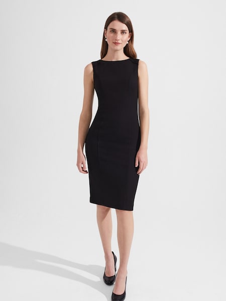 Hobbs Black Petite Charley Dress (Q77155) | €178