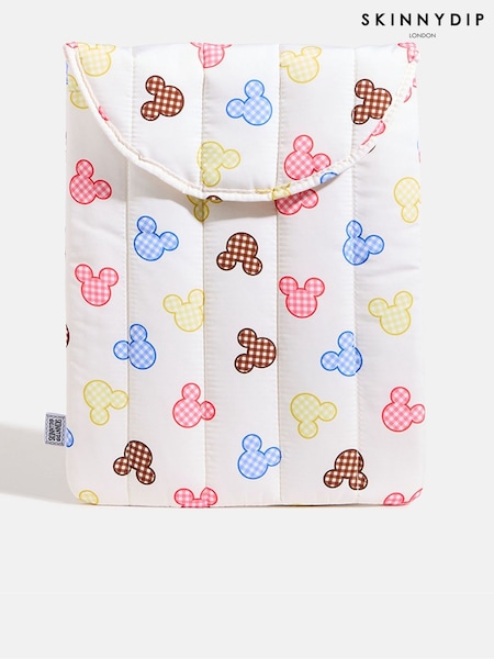 Vit - Skinnydip Disney Mickey Gingham Laptop Sleeve