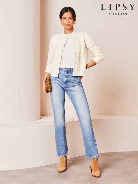 Lipsy Textured Bomber Jacket (Q77509) | €17