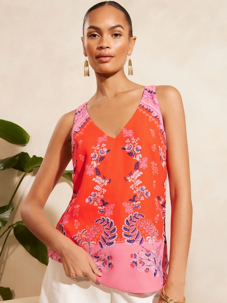 V&A | Love & Roses V Neck Front V Back Vest (Q77590) | 142 LEI