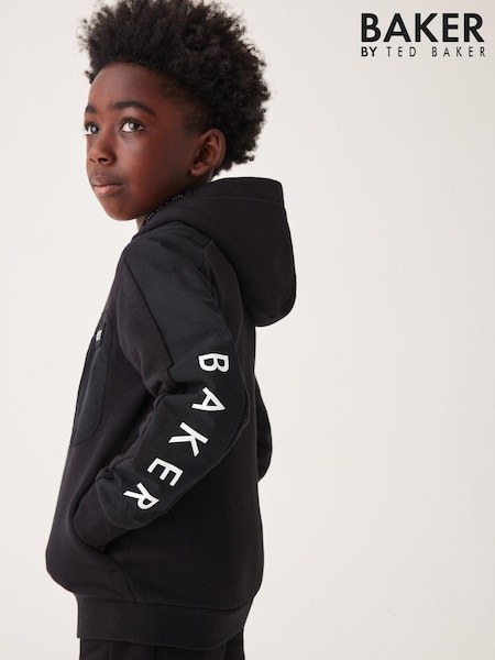Baker by Ted Baker 100% Cotton Panel Hoodie (Q77907) | 166 LEI - 193 LEI