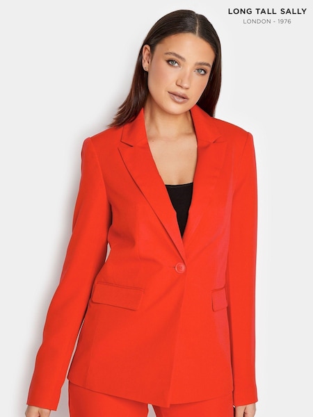 Long Tall Sally Scuba Crepe Blazer (Q78027) | kr756