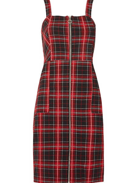 Joe Browns Red Check It Out Zip Up Dress (Q78457) | €31