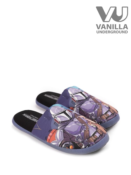 Vanilla Underground Grey Mandalorian Winter Slippers (Q78548) | €29