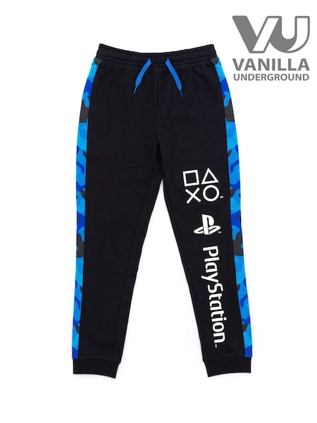 Vanilla Underground Black Playstation Boys Pyjamas Bottoms (Q78563) | €19