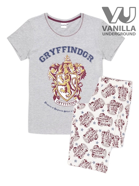Vanilla Underground Grey Harry Potter Long Leg Pyjamas Set (Q78566) | €40