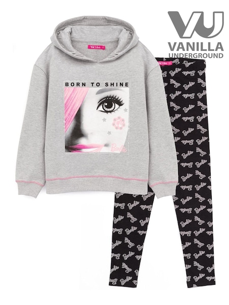 Vanilla Underground Grey Barbie Girls Hoodie And Leggings (Q78601) | €34