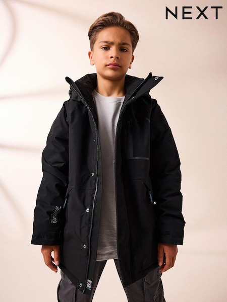 Negro - Heavyweight Waterproof Jacket (3-16yrs) (Q78661) | 58 € - 80 €