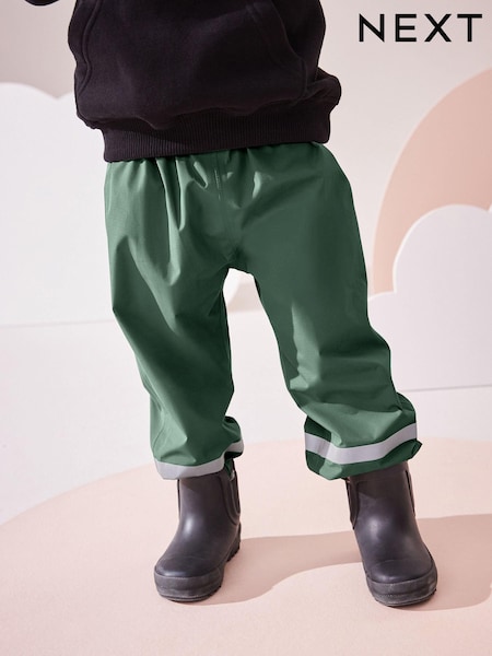 Khaki Green Waterproof Trousers (9mths-10yrs) (Q78743) | €11 - €17