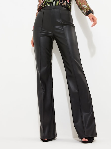 Joe Browns Black Perfect PU Trousers (Q78752) | €26