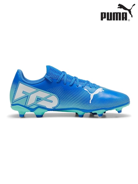 Albastru - Cizme de fotbal Puma Adults Future 7 Play pentru teren ferm (Q78765) | 229 LEI
