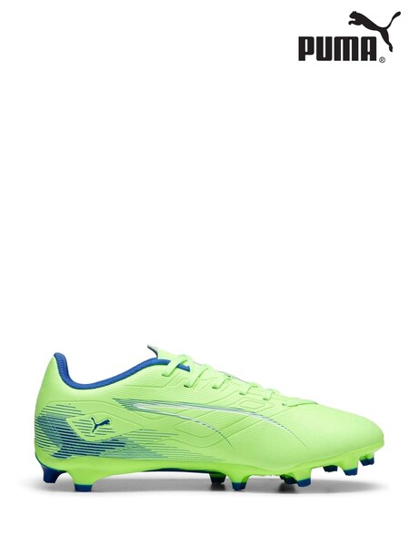Puma Green Adults Ultra 5 Play Firm Ground Football Boots (Q78789) | €33