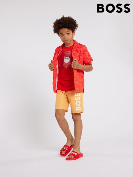 BOSS Orange Logo Swim Shorts (Q78850) | €34 - €41