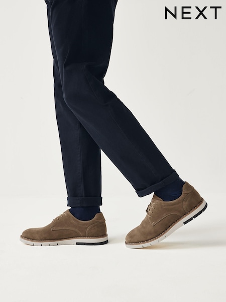 Серо-коричневый - Sports Wedges Shoes (Q79235) | €56