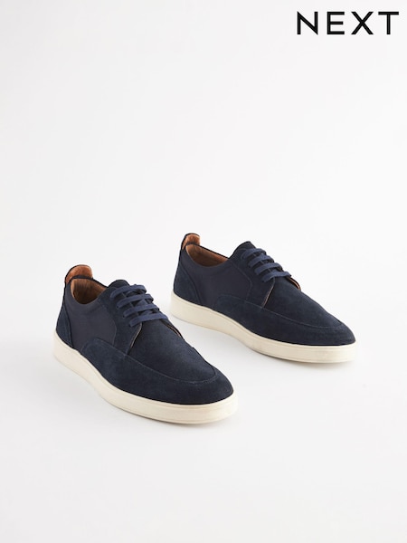 Mornarsko modra - Suede Cupsole Casual Shoes (Q79258) | € 27