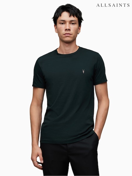AllSaints Green Tonic Crew T-Shirt (Q79466) | €42