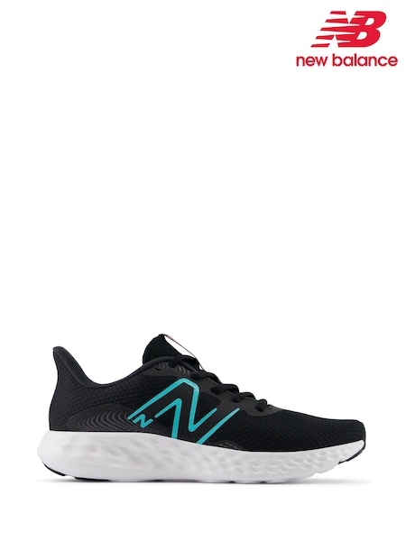 New Balance Black/Teal Womens 411v3 Trainers (Q79659) | €64 - €72