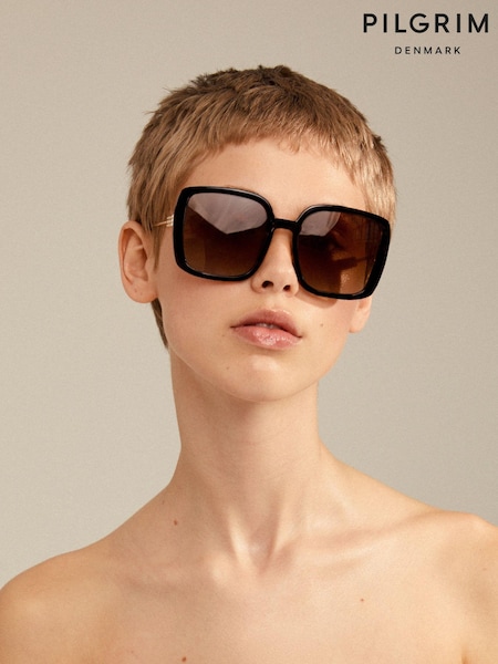 PILGRIM Black JONAN Sunglasses (Q79828) | €61