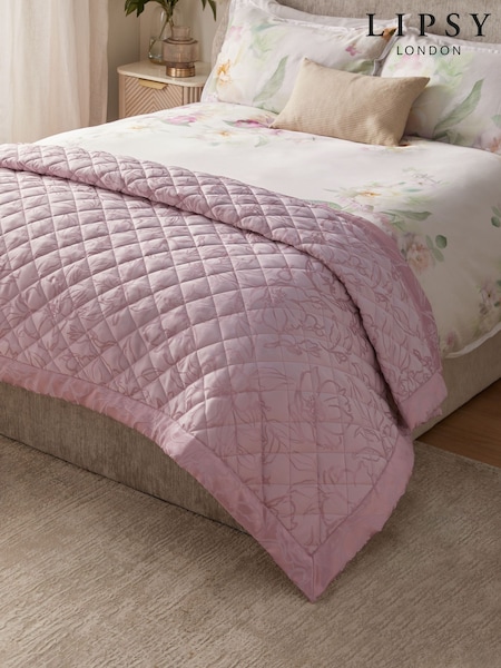 Lipsy Paige Jacquard Quilted Bedspread (Q79844) | €106 - €159