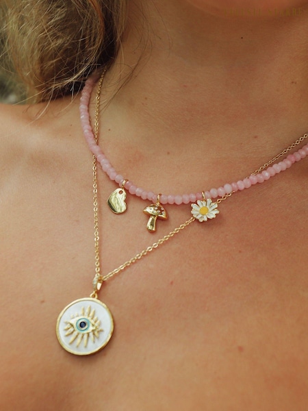 Celeste Starre Pink Summer Of Love Necklace (Q80228) | €106