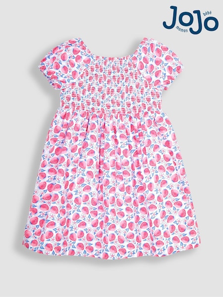 JoJo Maman Bébé Puff Sleeve Smocked Dress (Q80738) | 37 €