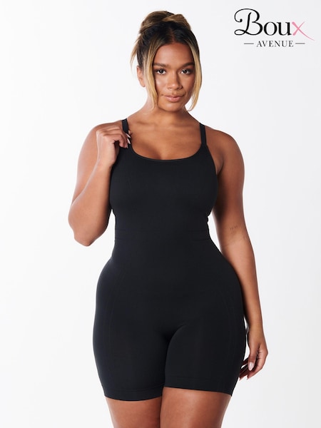 Musta - Boux Avenue Contour Unitard Bodysuit (Q80807) | €36