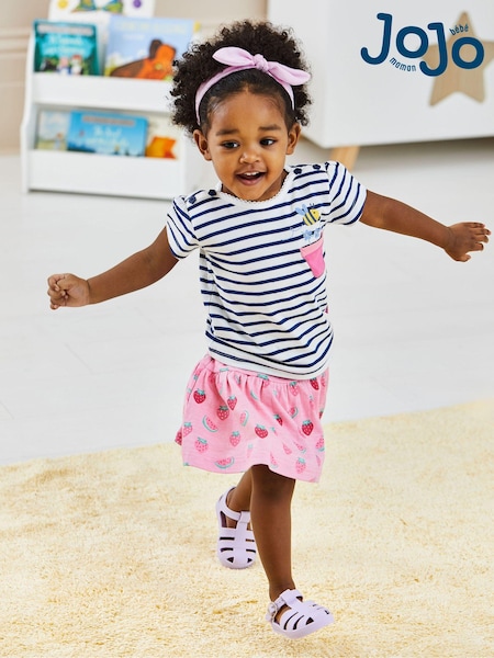 JoJo Maman Bébé Bee Appliqué Pocket T-Shirt (Q80876) | €25