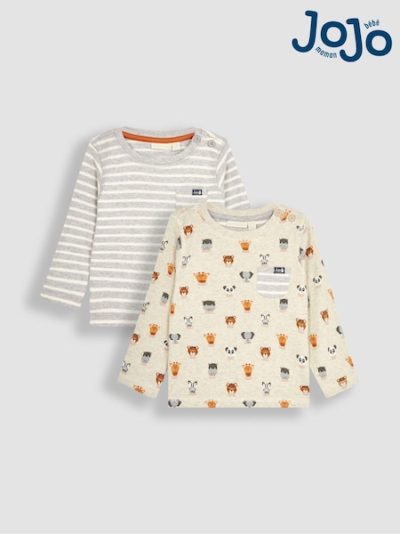 JoJo Maman Bébé 2-Pack Printed Tops (Q80900) | 34 €