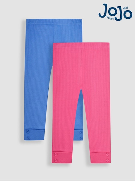 JoJo Maman Bébé 2-Pack Rib Leggings (Q80933) | 30 €