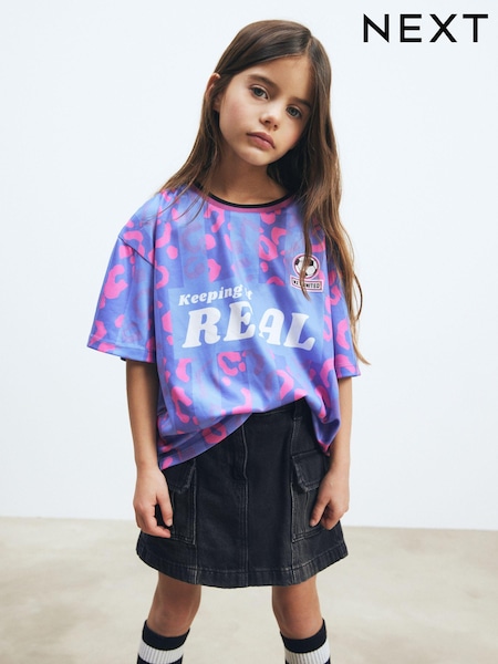 Purple Animal Football Top (3-16yrs) (Q81332) | € 2 - € 4