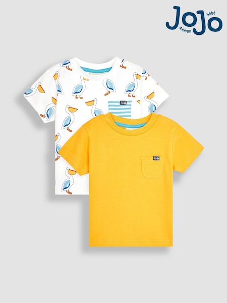 JoJo Maman Bébé 2-Pack Pocket T-Shirts (Q81688) | 34 €