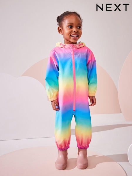 Duhové ombré - Waterproof Hooded Puddlesuit (3mths-7yrs) (Q81851) | 760 Kč - 910 Kč