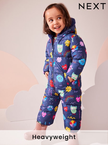 أزرق داكن شخصية - Shower Resistant Printed Snowsuit (3mths-7yrs) (Q81856) | ‏99 د.إ.‏ - ‏ 114‏ د.إ.