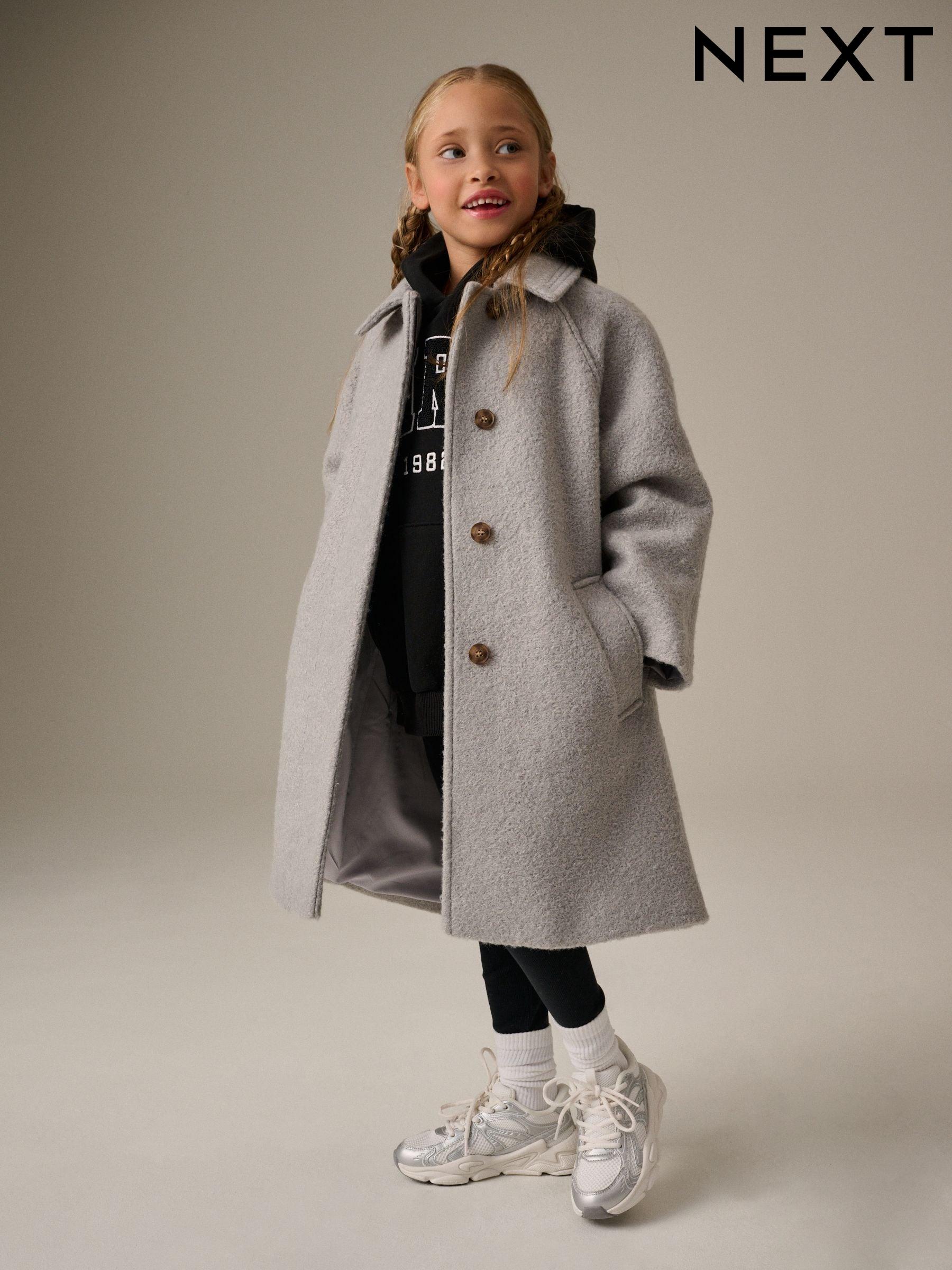 Next grey coat cheap
