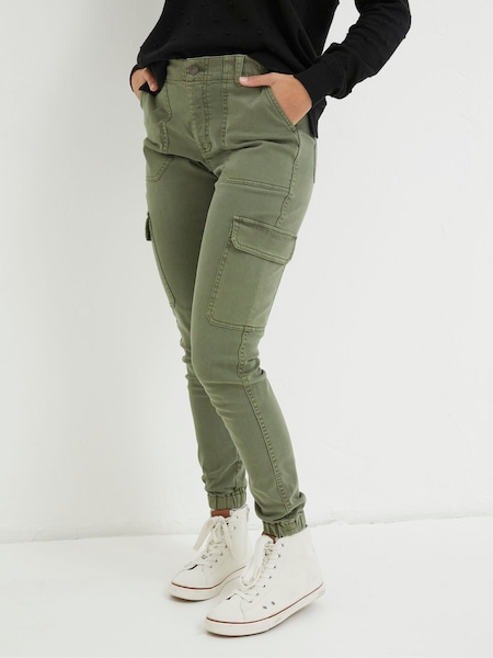 Verde - FatFace Cargo Trousers (Q82109) | 196 LEI
