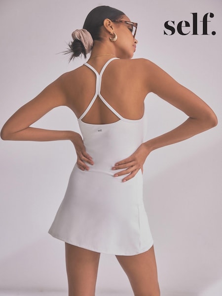 self. Cream Sports Dress (Q82202) | €28