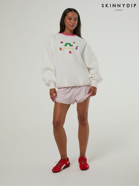 White - Skinnydip The Very Hungry Caterpillar Still Hungry Sweatshirt