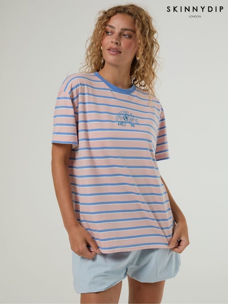 Pink - Skinnydip Disney Finding Nemo Stripe T-shirt