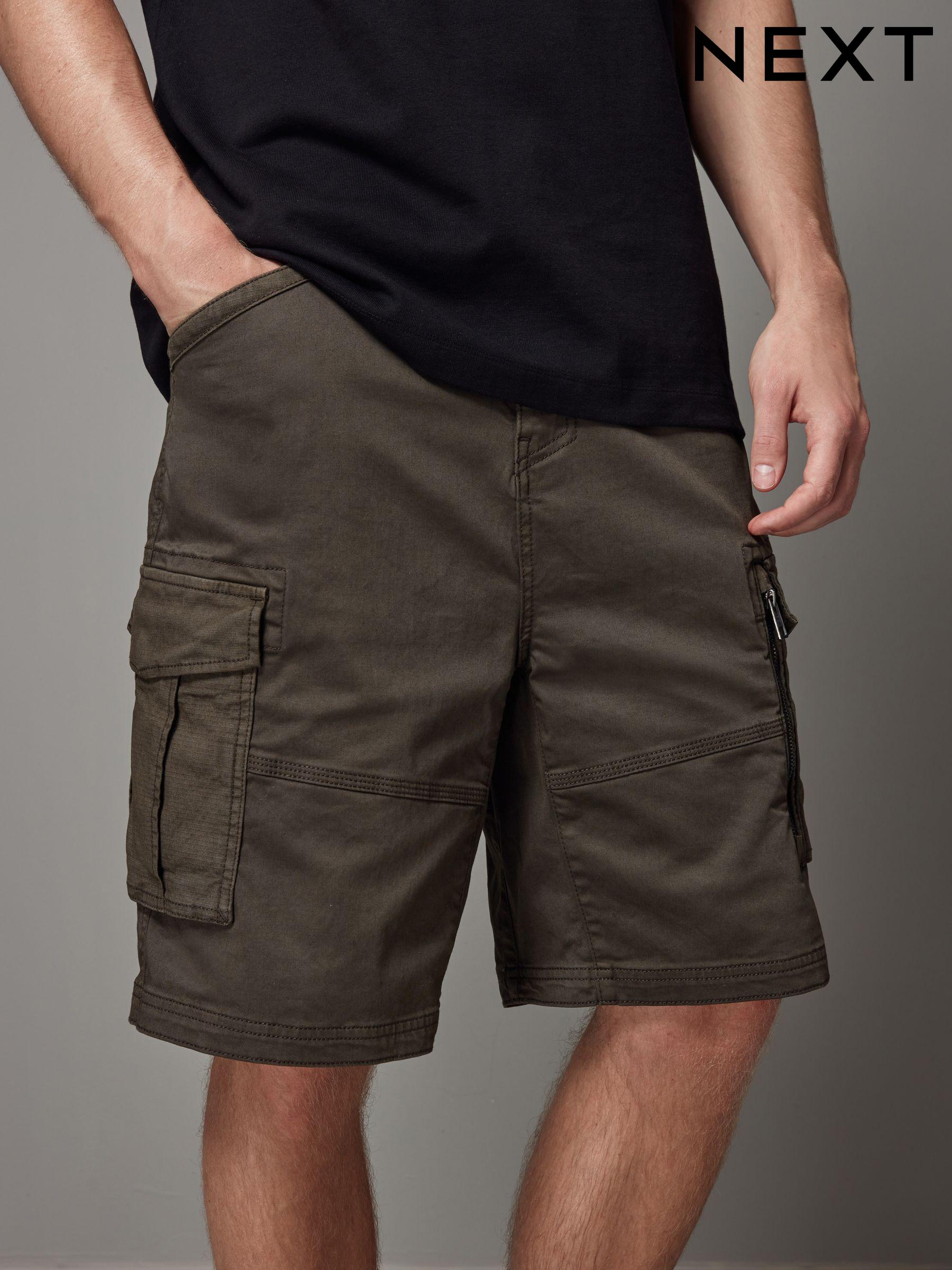 Next mens cargo shorts store