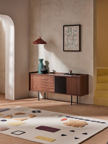 MADE.COM Dark Walnut Effect Blaze Large Sideboard (Q82803) | €503