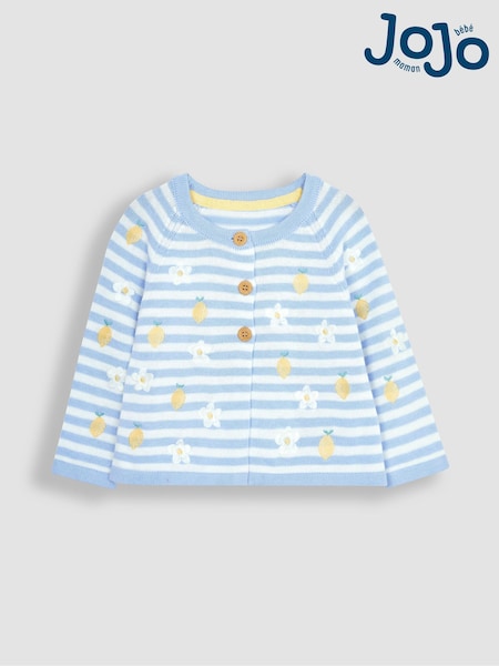 JoJo Maman Bébé Lemon & Daisy Embroidered Cardigan (Q82925) | € 34